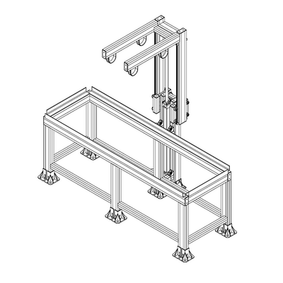 40-110-3SS MODULAR SOLUTIONS GUSSET BRACKET<BR>45MM X 45MM WITH STAINLESS STEEL HARDWARE REINFORCEMENT ANGLE